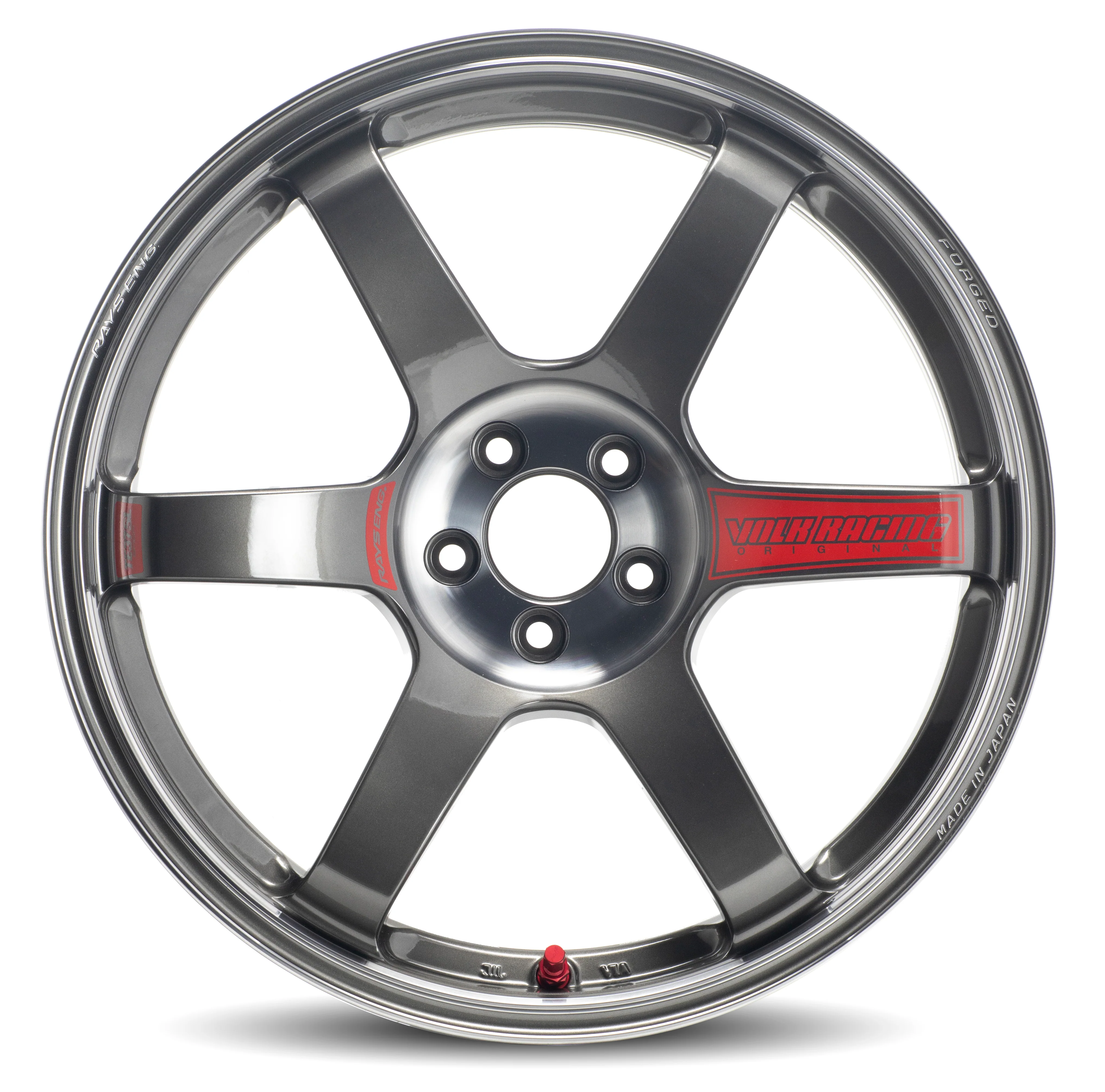 Volk Racing TE37 Saga SL - 18x9.5 / +35 / 5x114.3 - Pressed Graphite *Set of 4* - Image 2