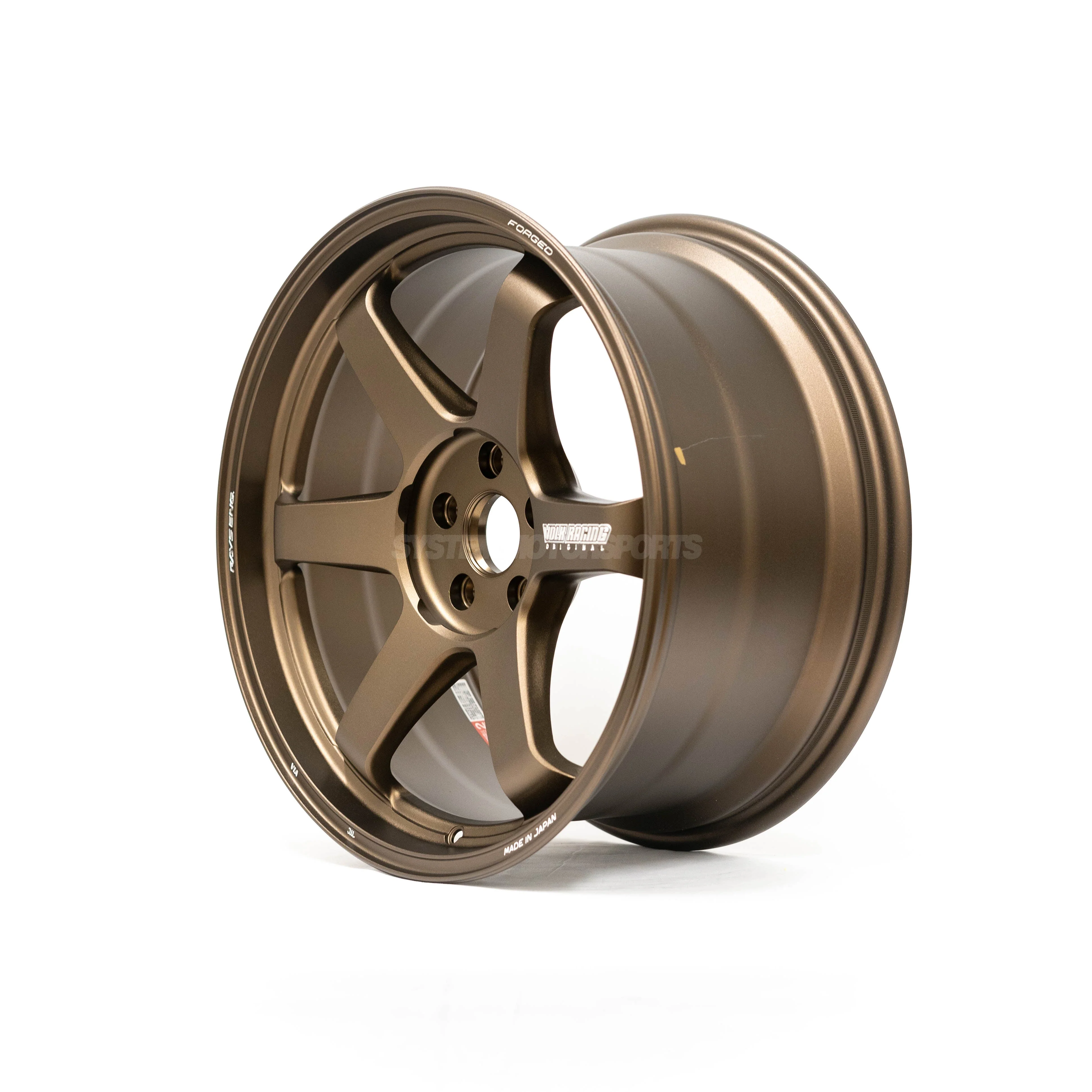 Volk Racing TE37 Ultra M-Spec - 19x10 / +30 / 5x114.3 - Bronze Almite (Tesla Model 3/Y Fitment) *SET OF 4* - Image 3