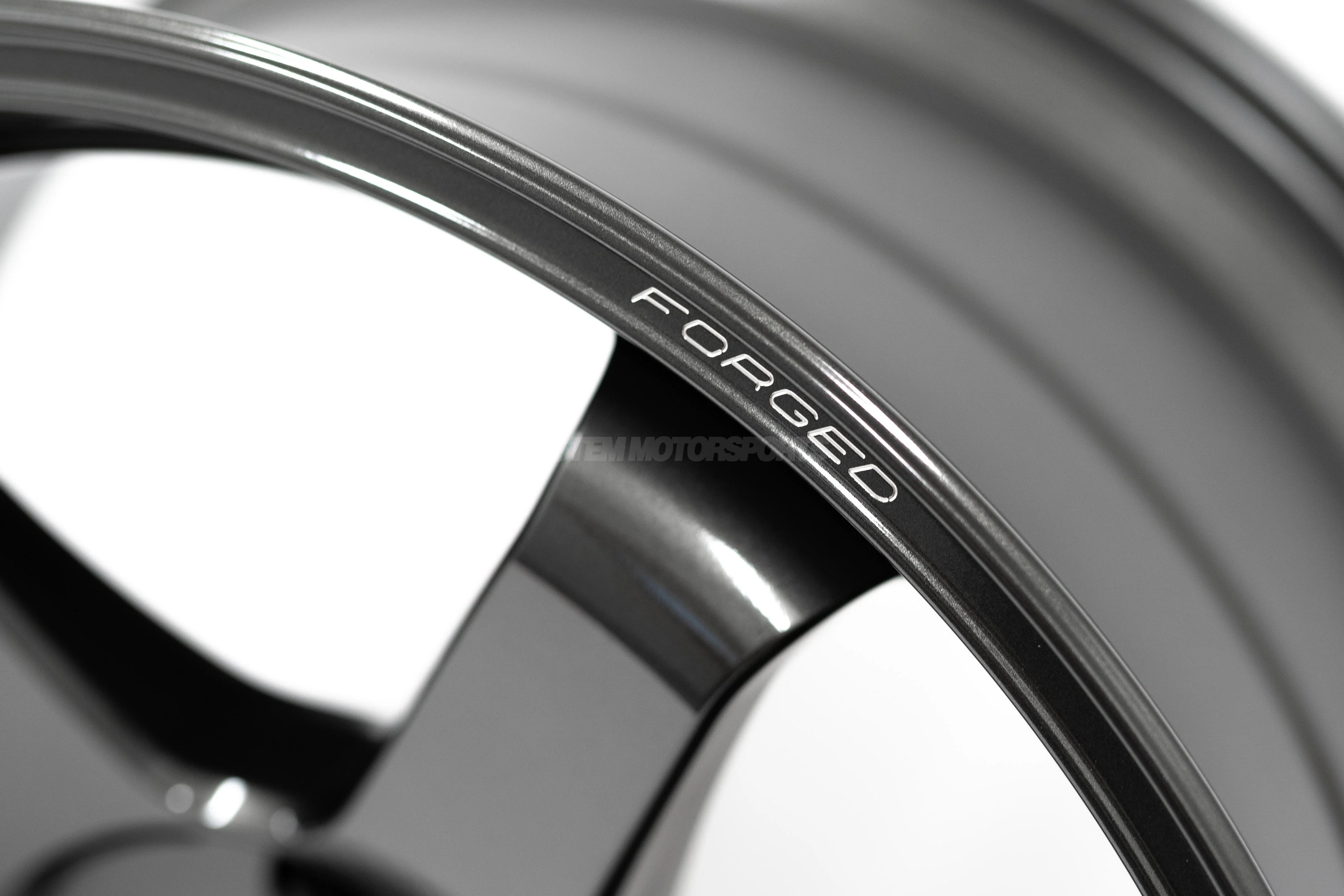 Volk Racing TE37 Ultra M-Spec - 19x10 / +30 / 5x114.3 - Diamond Black (Tesla Model 3/Y Fitment) *SET OF 4* - Image 9