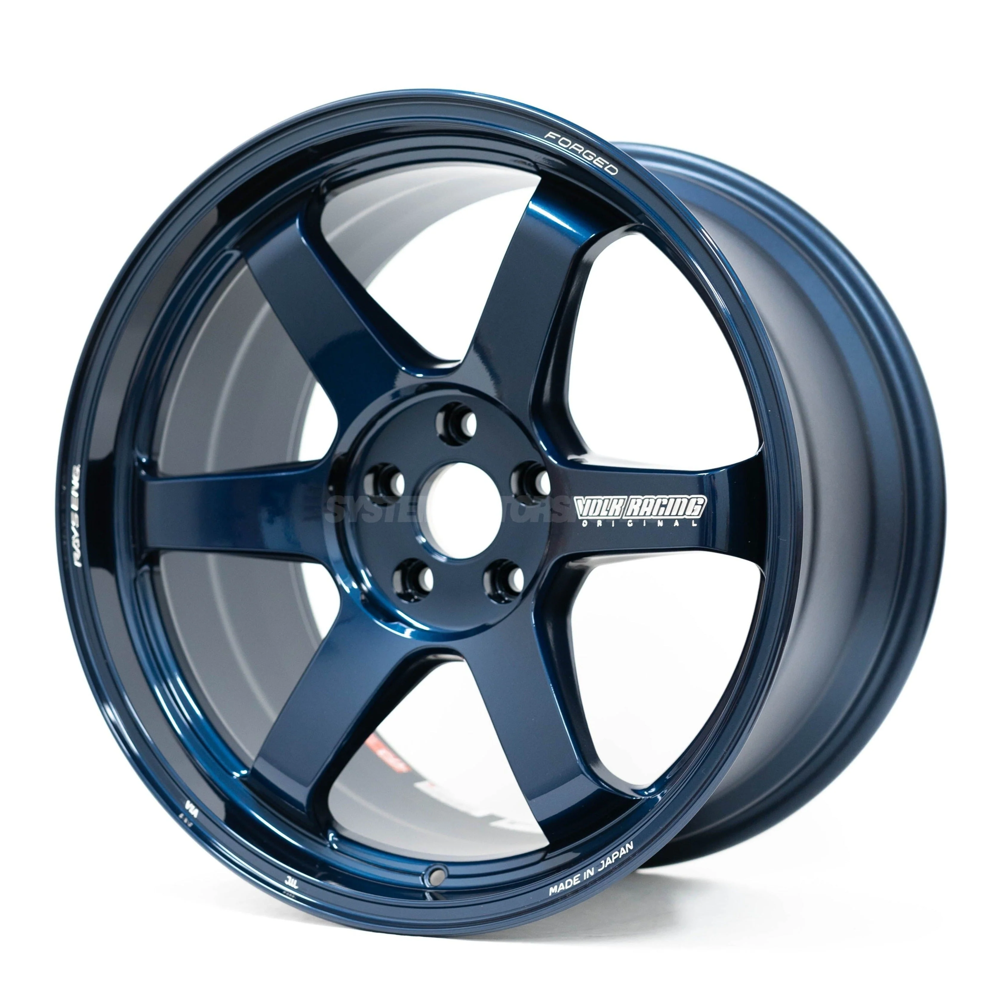 Volk Racing TE37 Ultra M-Spec - 19x10 / +30 / 5x114.3 - Mag Blue (Tesla Model 3/Y Fitment) *SET OF 4*