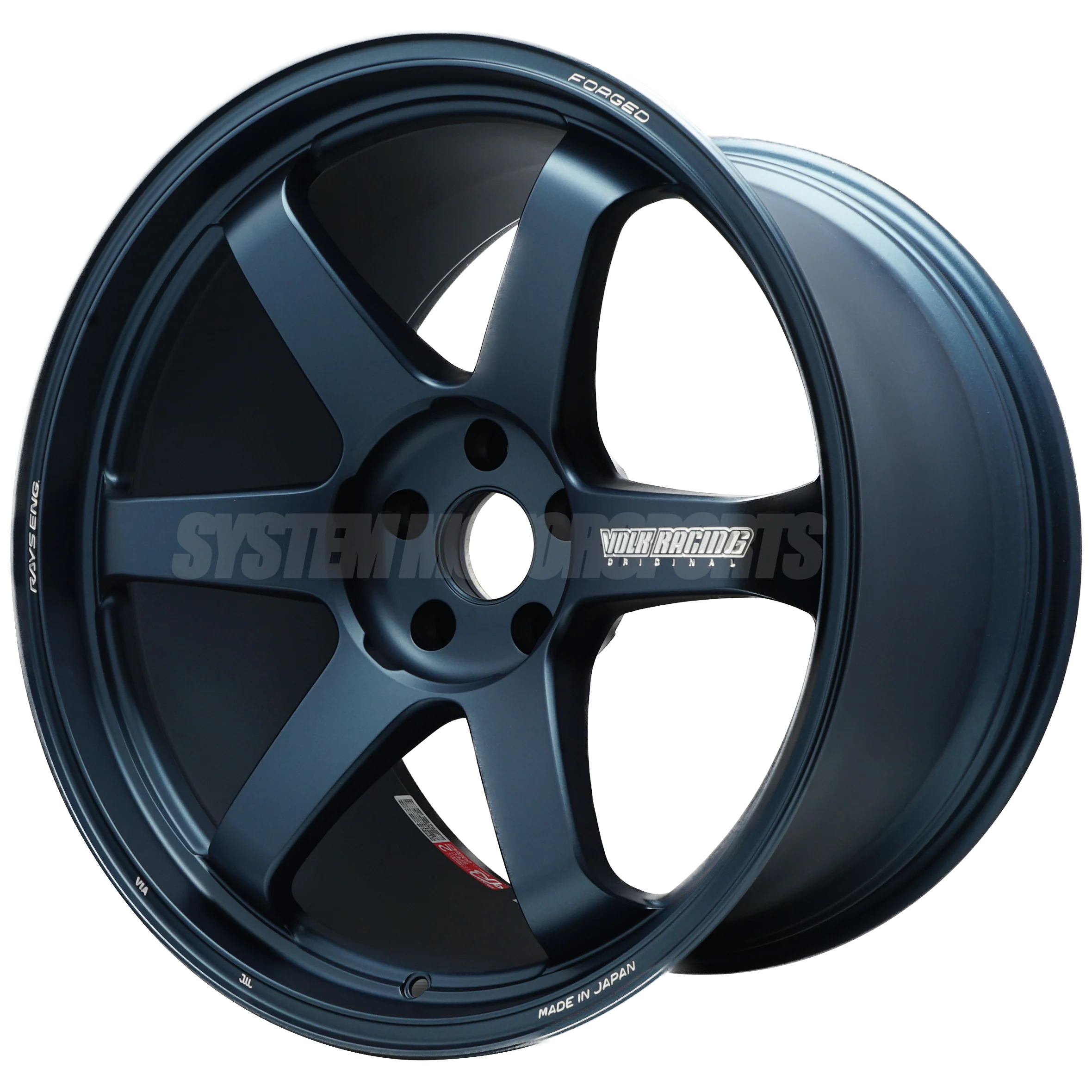 Volk Racing TE37 Ultra M-Spec - 19x10 / +30 / 5x114.3 - Matte Blue Gunmetal (Tesla Model 3/Y Fitment) *SET OF 4*