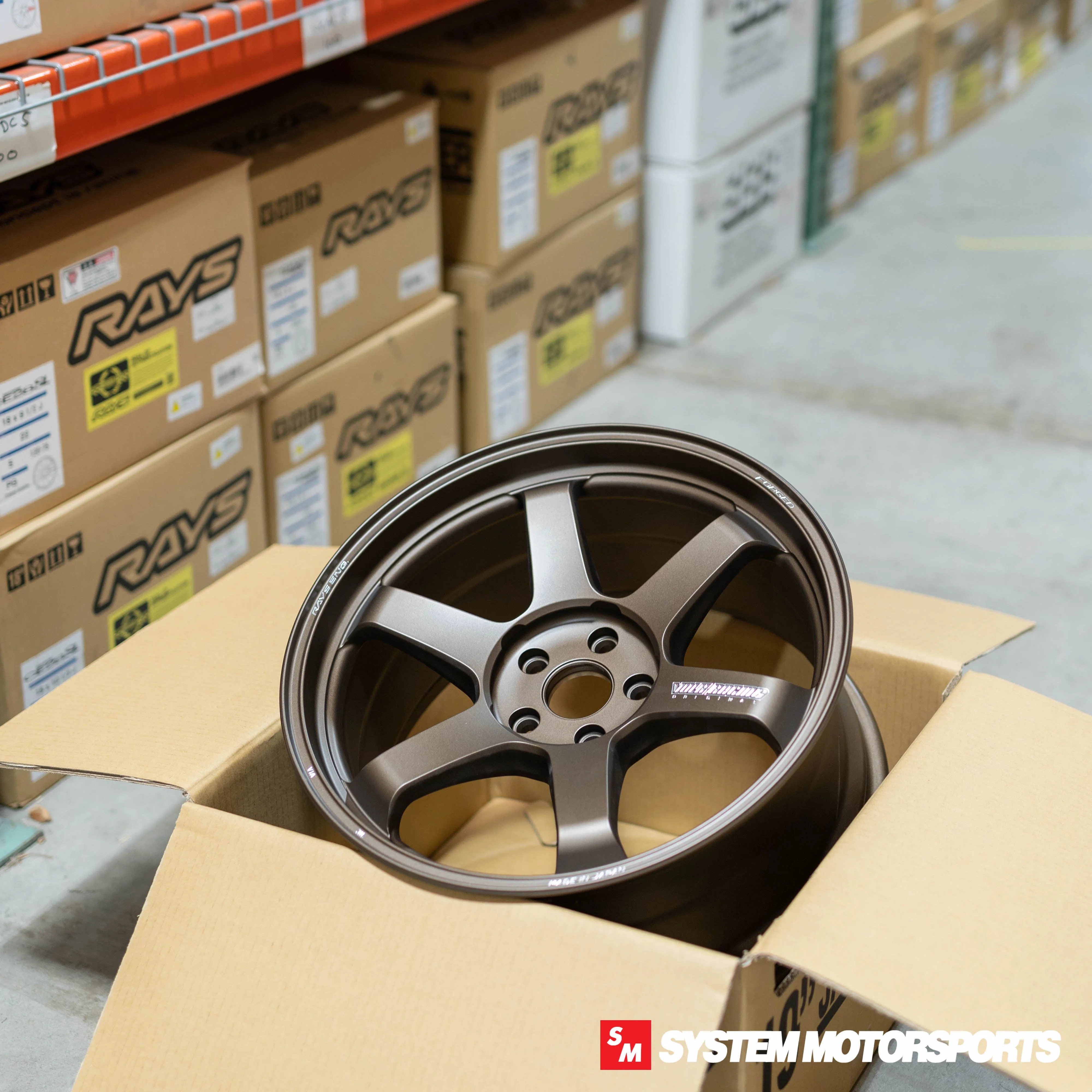 Volk Racing TE37 Ultra M-Spec - 19x9.5 / +22 / 5x114.3 - Blast Bronze *SET OF 4* - Image 8