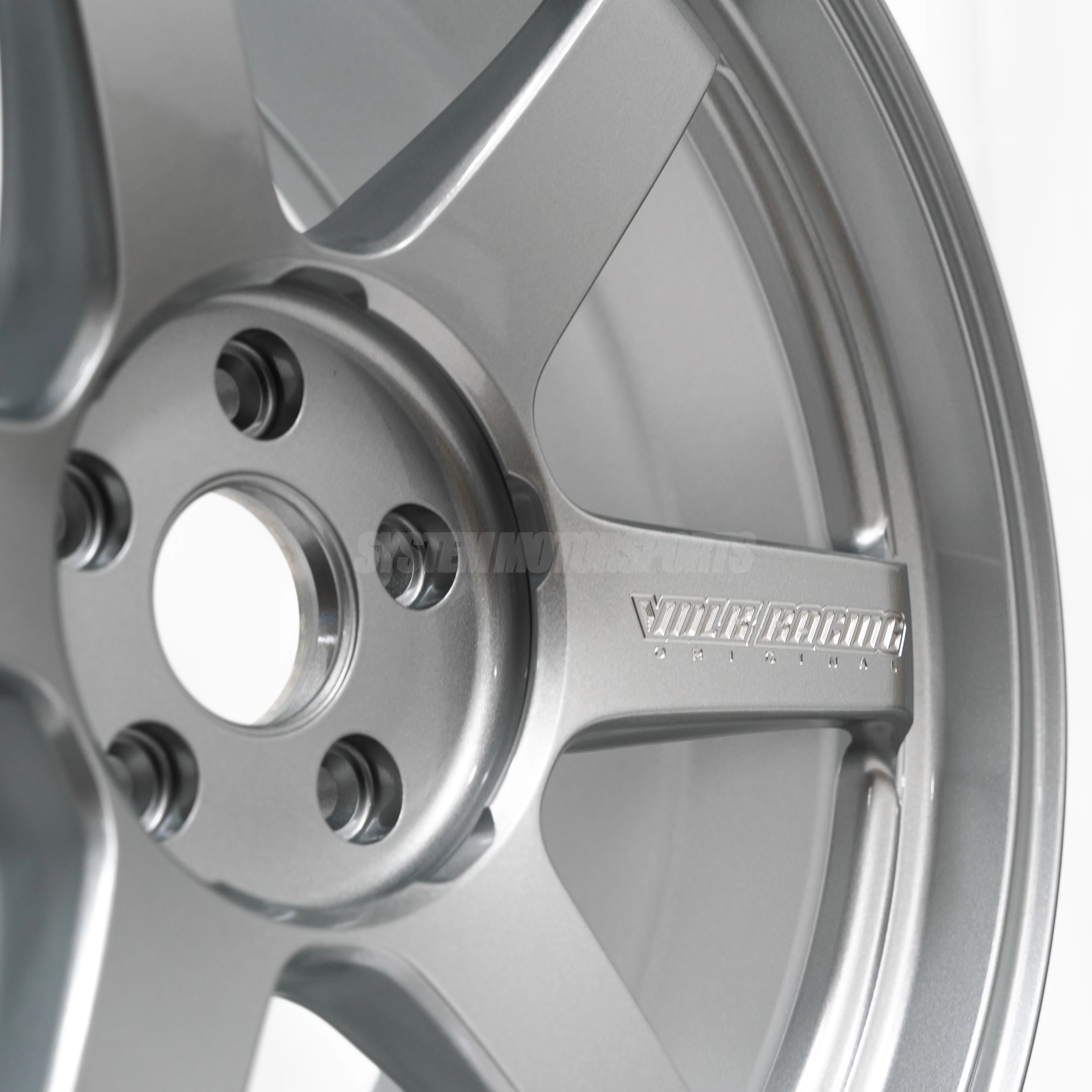 Volk Racing TE37 Ultra M-Spec - 19x9.5 / +28 / 5x114.3 - Diamond Silver (Tesla Model 3/Y Fitment) *SET OF 4* - Image 6