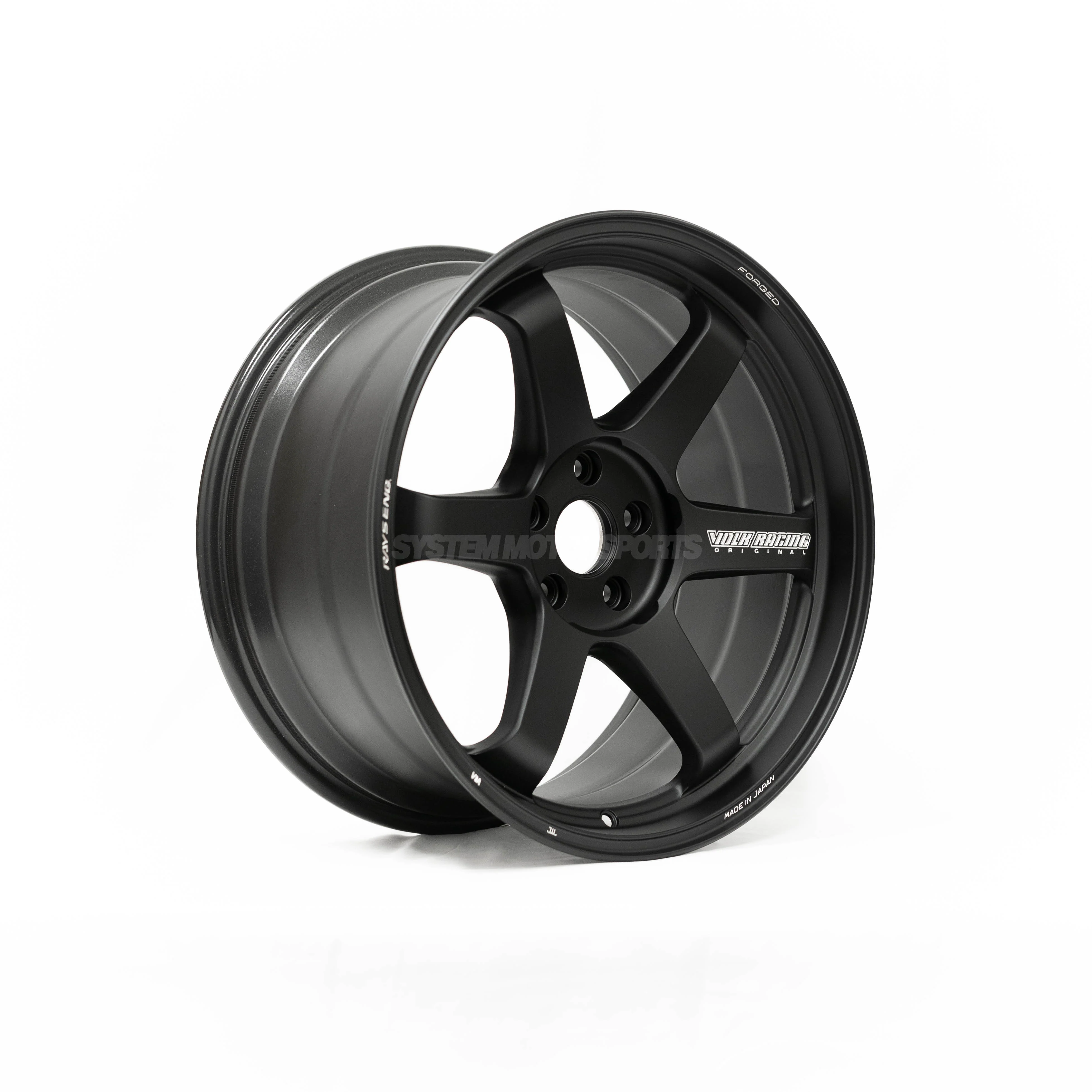 Volk Racing TE37 Ultra M-Spec - 19x9.5 / +28 / 5x114.3 - Matte Black (Tesla Model 3/Y Fitment) *SET OF 4* - Image 7