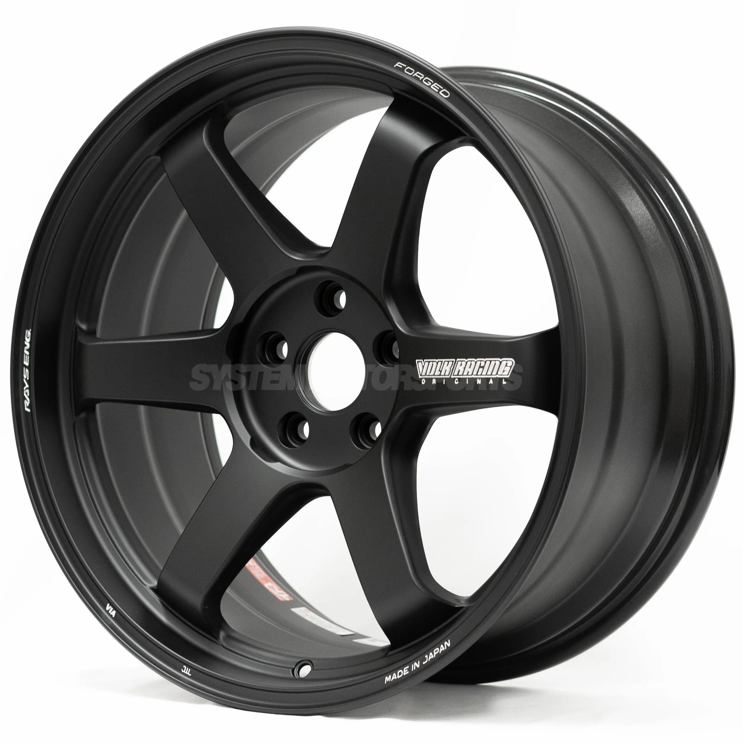 Volk Racing TE37 Ultra M-Spec - 20x9 +37 / 20x12 +48 / 5x114.3 - Matte Black (Ferrari 458 Fitment) *Set of 4*