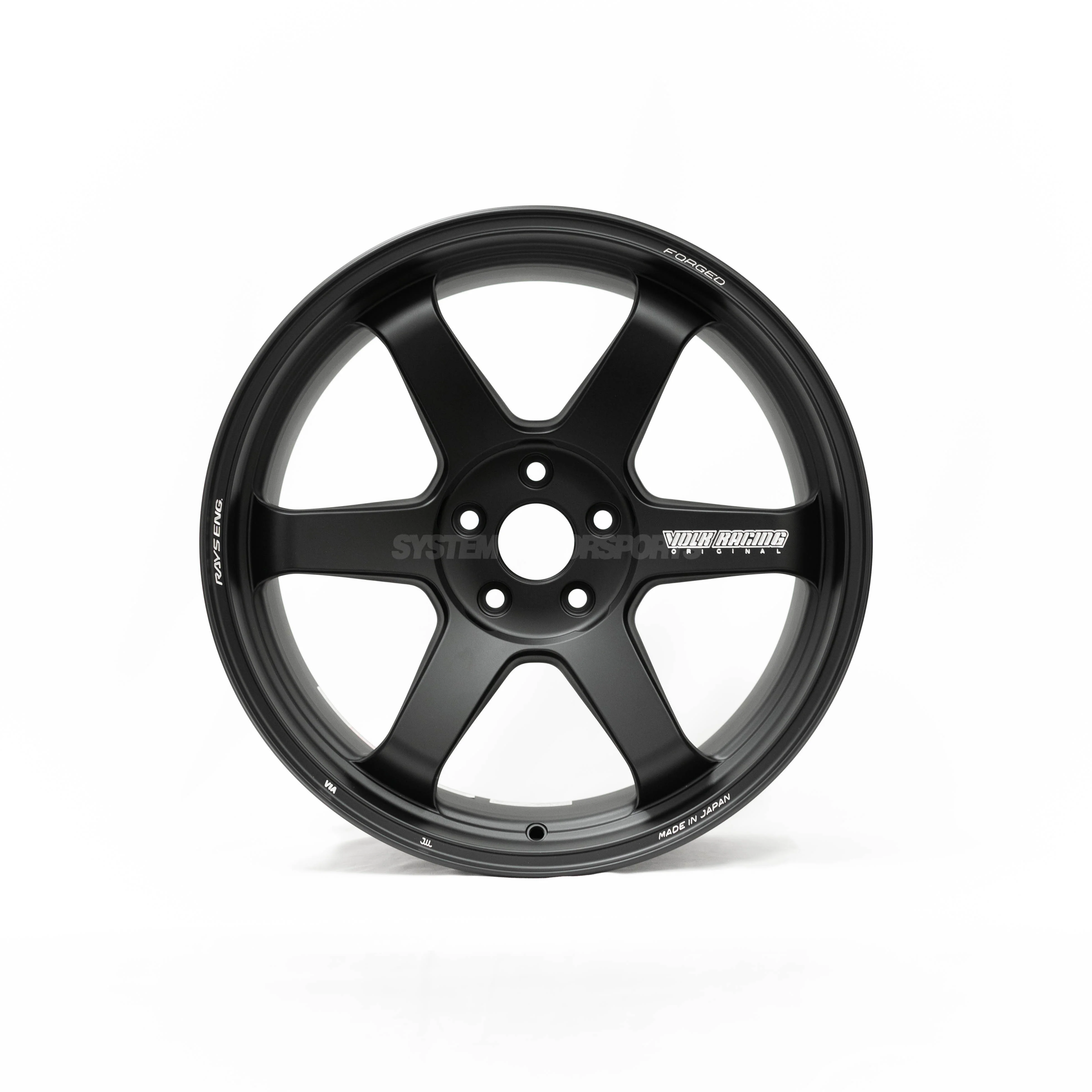 Volk Racing TE37 Ultra M-Spec - 20x9 +37 / 20x12 +48 / 5x114.3 - Matte Black (Ferrari 458 Fitment) *Set of 4* - Image 2