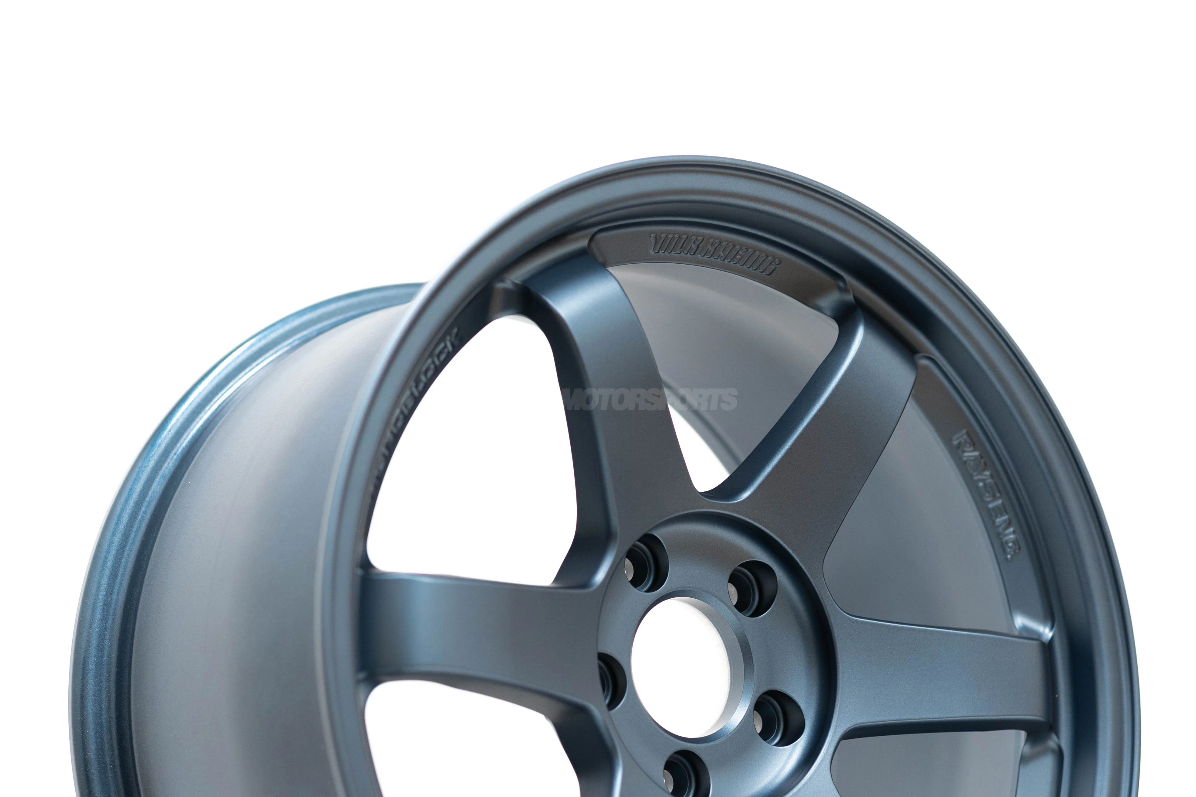 Volk Racing TE37SL - 18x10.5 / +15 / 5x114.3 - Matte Blue Gunmetal *Set of 4* - Image 9