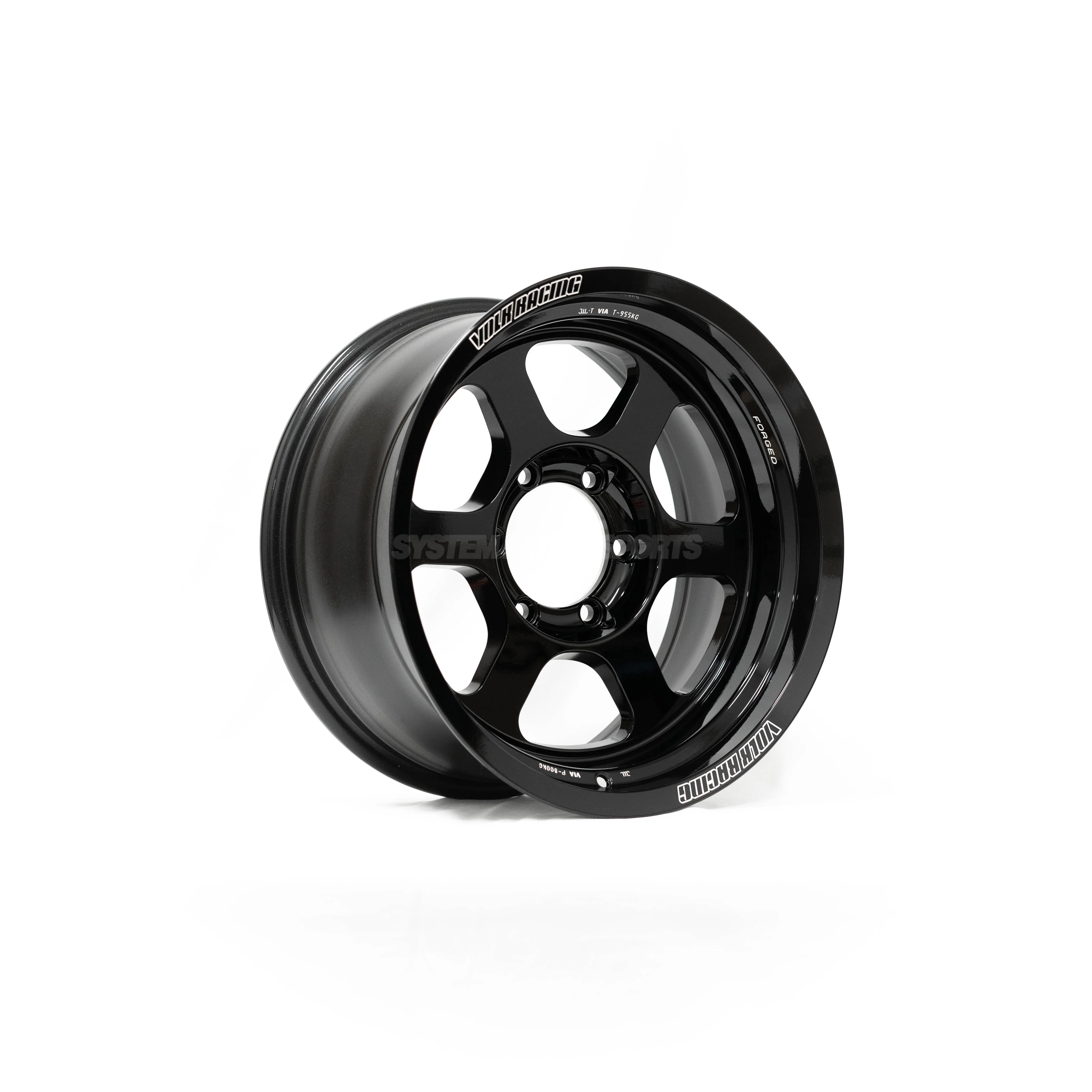 Volk Racing TE37XT M-Spec - 17x8.5 / -10 / 6x139.7 - Gloss Black *Set of 4* - Image 6