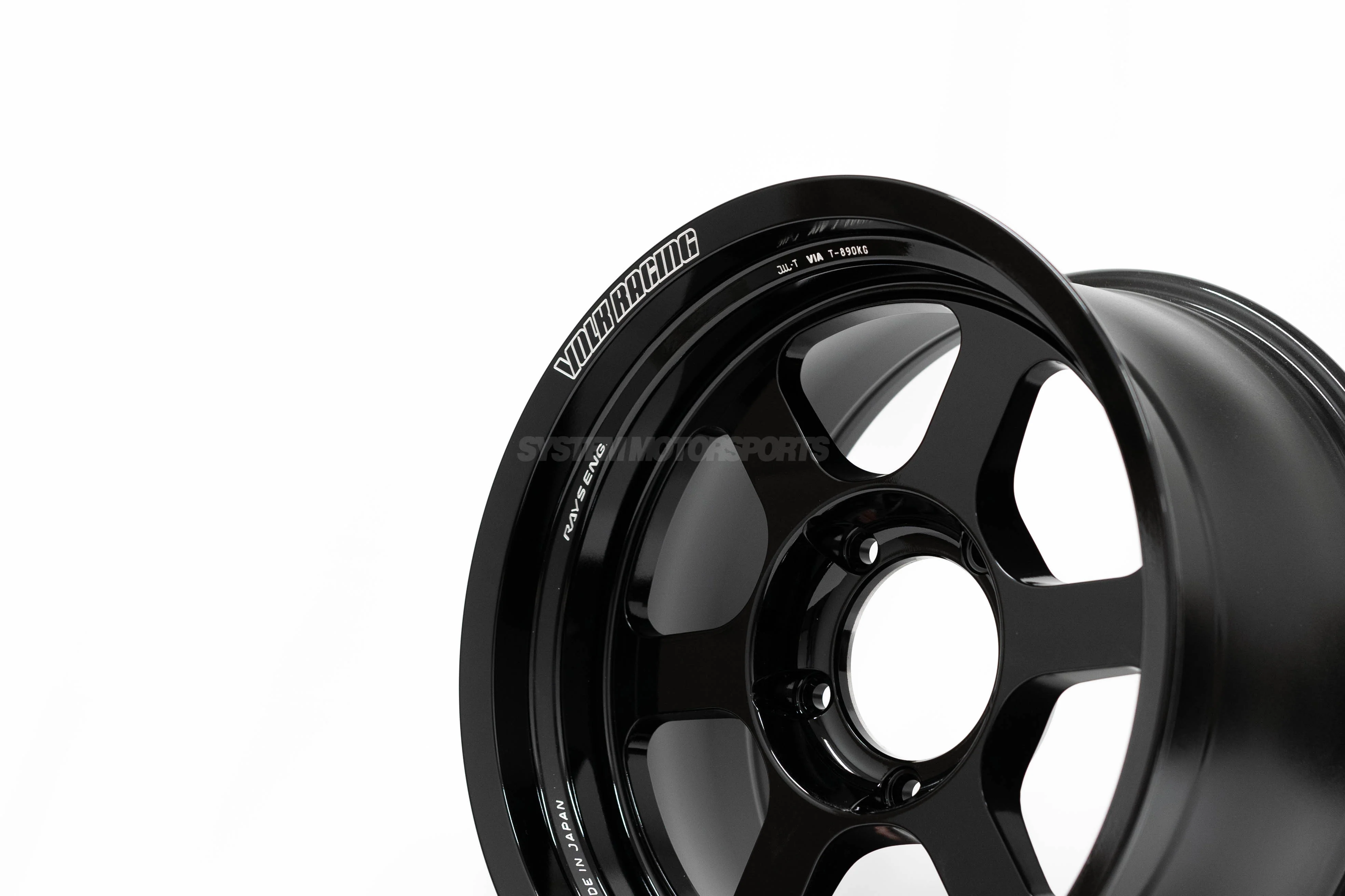 Volk Racing TE37XT M-Spec - 18x9.5 / +0 / 5x150 - Gloss Black (Tundra/Sequoia Fitment) *Set of 4* - Image 7