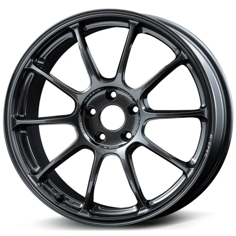 Volk Racing ZE40 M-Spec - 19x9.5 +22 / 19x10.5 +35 / 5x112 - Diamond Dark Gunmetal (A9x MKV Supra Fitment) *Set of 4*