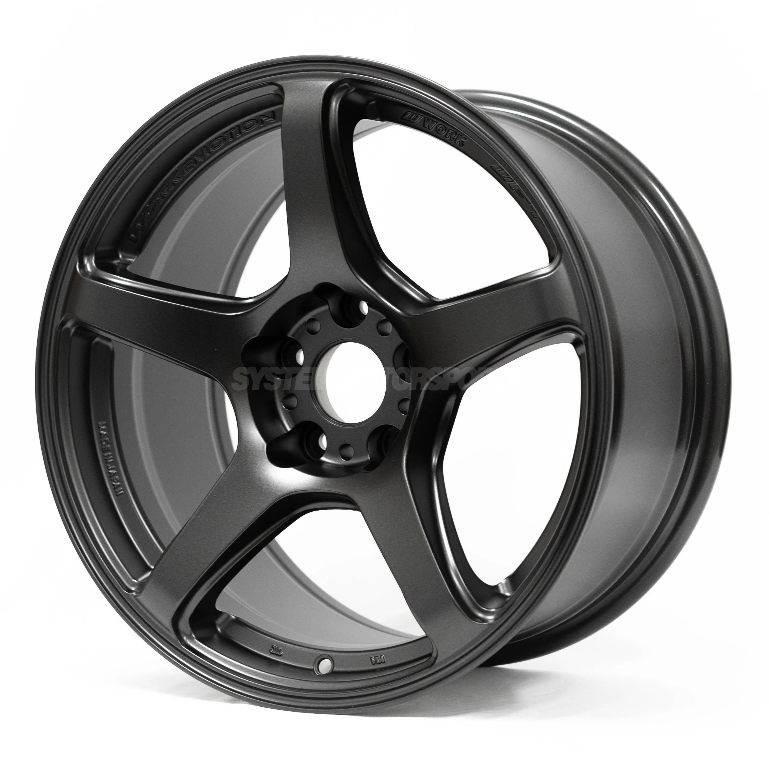 Work Emotion T5R - 17x9 / +22 / 5x114.3 - Matte Graphite *Set of 4*